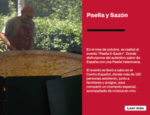 “Paella y Sazón”