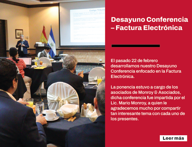 Desayuno Conferencia – Factura Electrónica